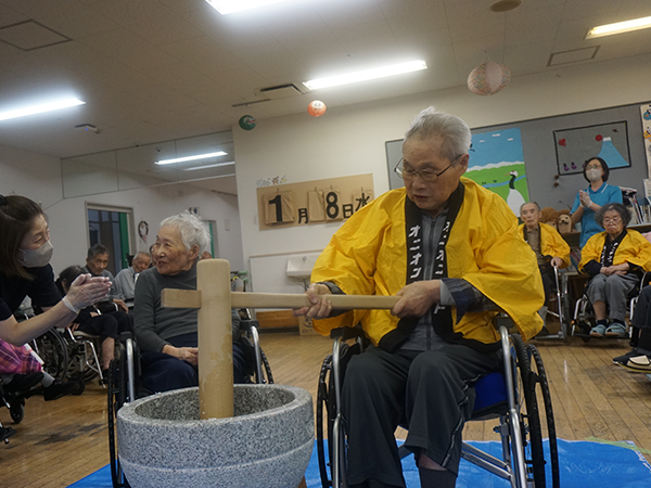 餅つき